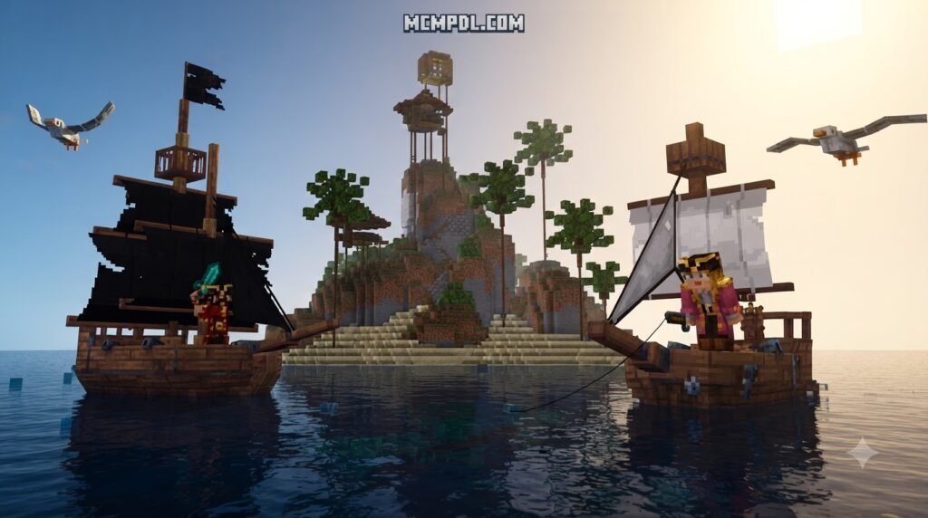 Pirates Addon for Minecraft PE/Bedrock
