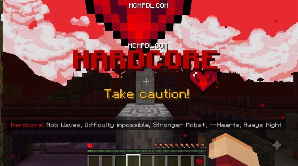 Heart Mode World for Minecraft PE/Bedrock