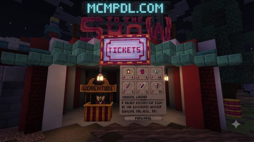 N.C.P : THE RINGMASTER World for Minecraft PE/Bedrock