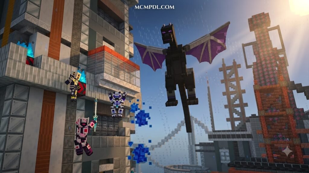 SCI-FI Robots Texture Pack for Minecraft PE/Bedrock