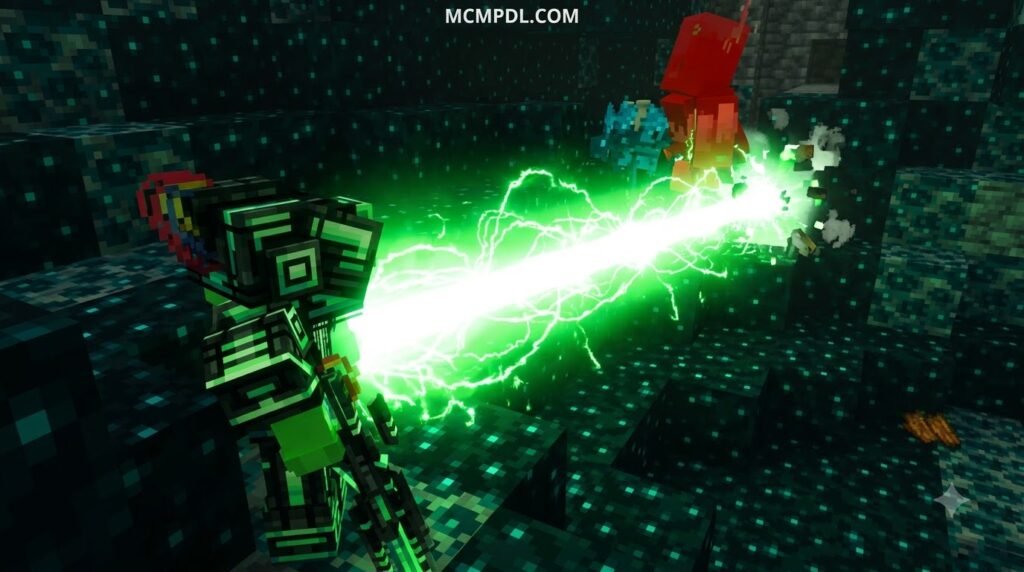 Hacker Weapons Addon for Minecraft PE/Bedrock