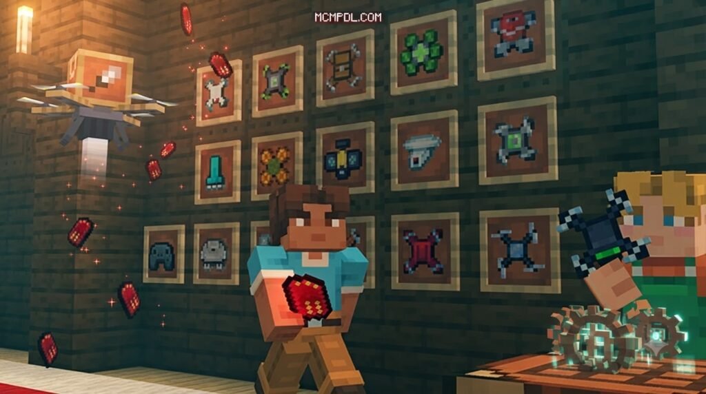 Drone Addons for Minecraft PE/Bedrock