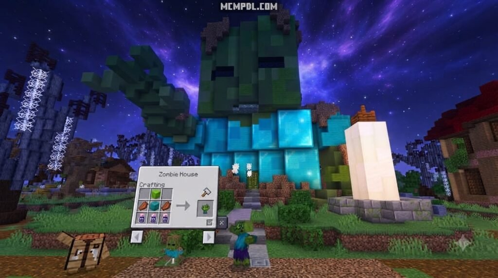 Craftable Halloween World for Minecraft PE/Bedrock