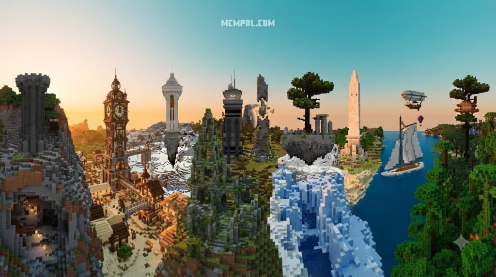Structure Expansion Addon for Minecraft PE/Bedrock