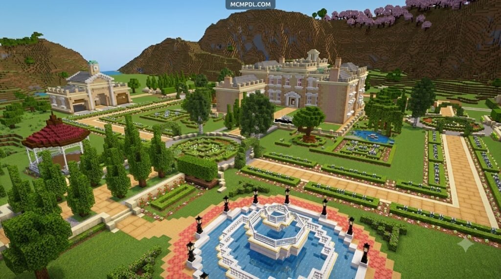 Millionaire Mansions Addon for Minecraft PE/Bedrock