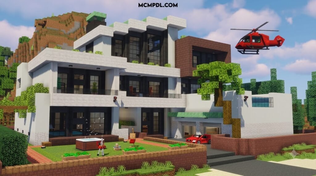 Millionaire Mansions Addon for Minecraft PE/Bedrock