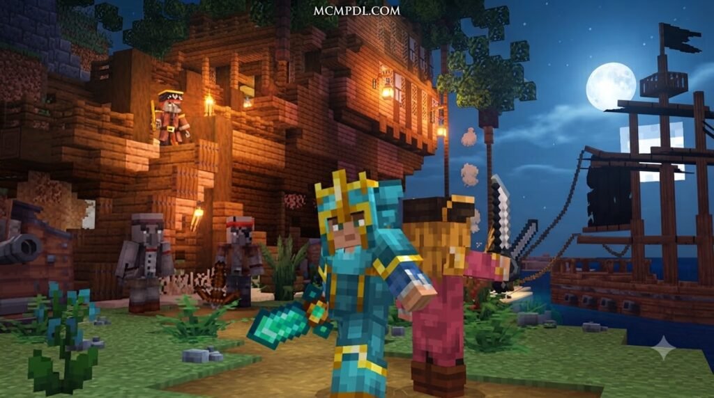 Pirates Addon for Minecraft PE/Bedrock