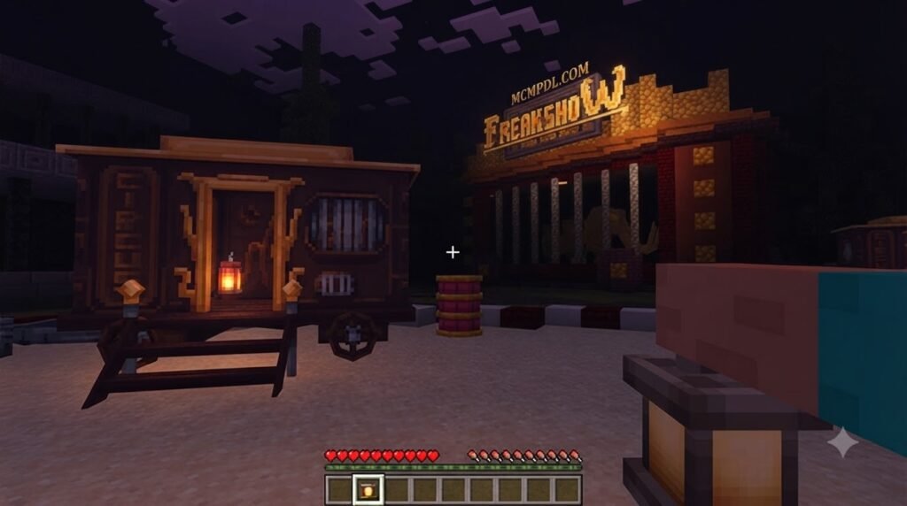 N.C.P : THE RINGMASTER World for Minecraft PE/Bedrock