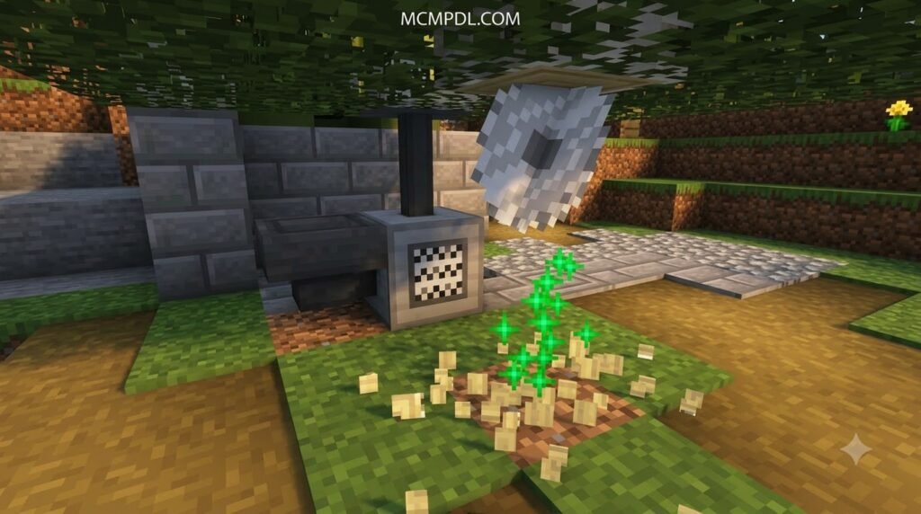 PowerCraft Map for Minecraft PE/Bedrock