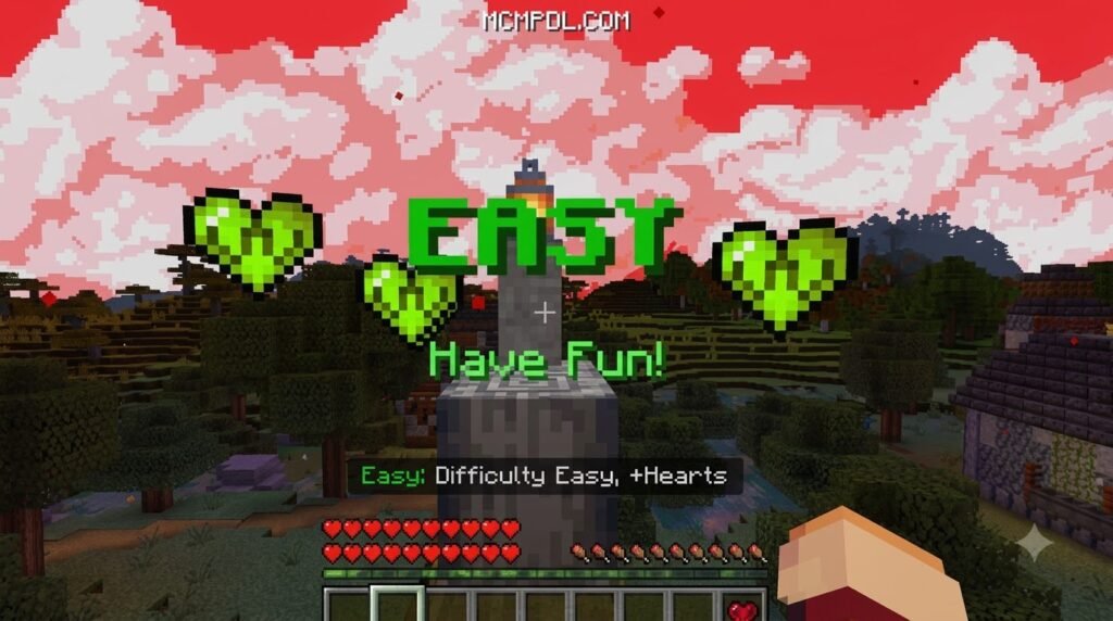 Heart Mode World for Minecraft PE/Bedrock