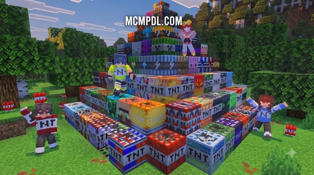 TNT+ for Minecraft PE/Bedrock