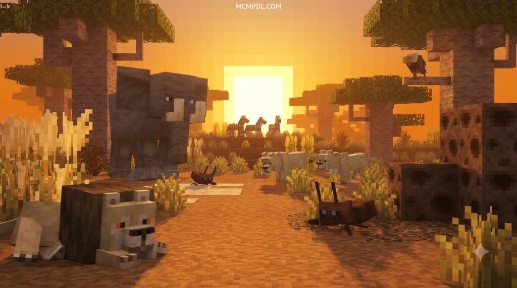 BiomeCraft Add-On 1.0 Addon for Minecraft PE/Bedrock
