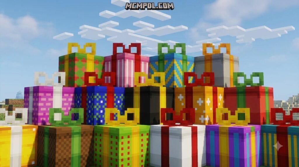 Gifts Addon for Minecraft PE/Bedrock