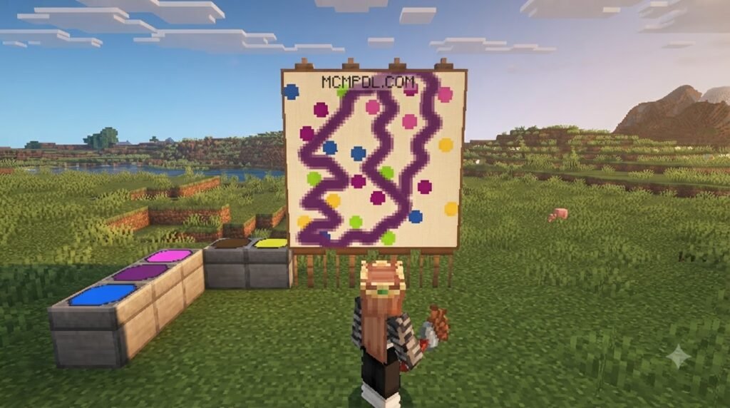 DIY Paintings Addon for Minecraft PE/Bedrock