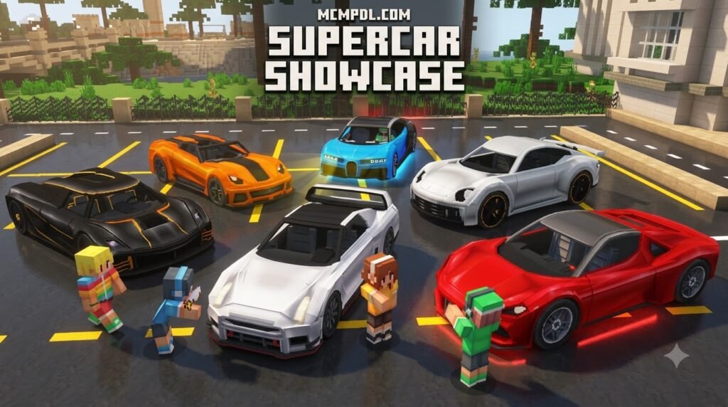 Realism Cars Addon for Minecraft PE/Bedrock