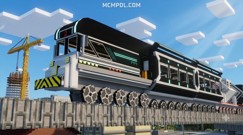 TRAINS Addon for Minecraft PE/Bedrock