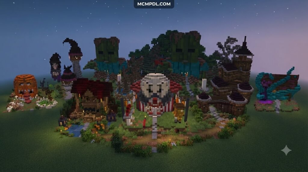 Craftable Halloween World for Minecraft PE/Bedrock