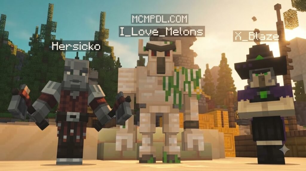 Mobs Evolve Map for Minecraft PE/Bedrock6242313023313876578_w