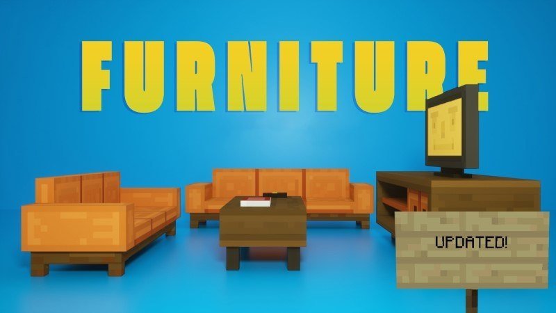Furniture Addon for Minecraft PE/Bedrock