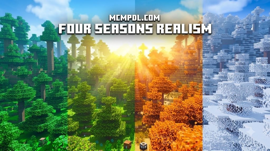Seasons Realism MASHUP PACK for Minecraft PE/Bedrock