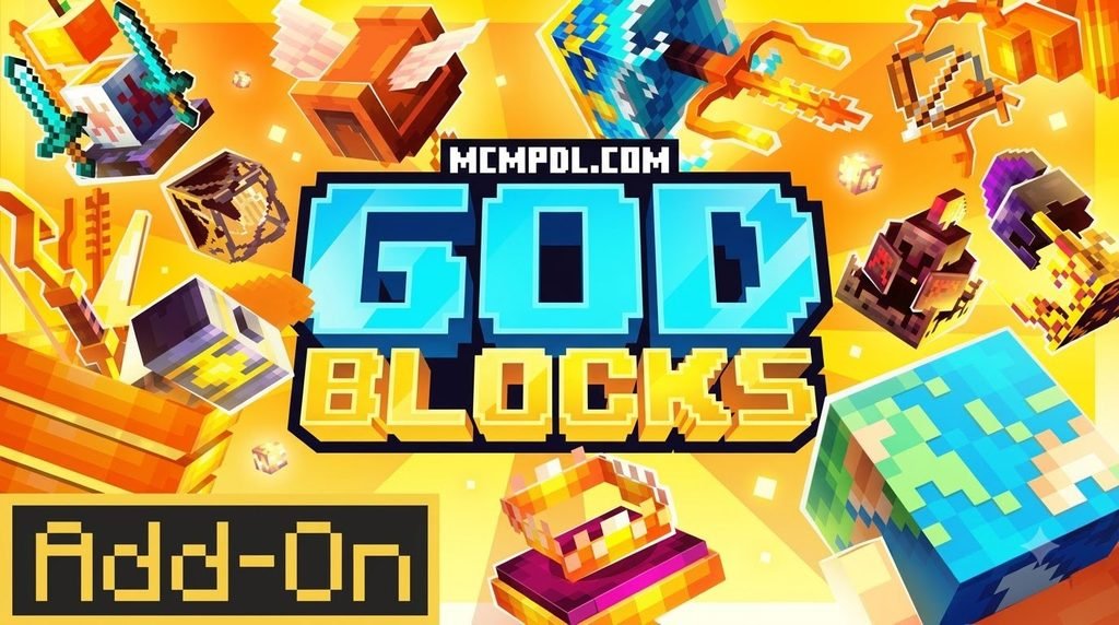 God Blocks Addon for Minecraft PE/Bedrock