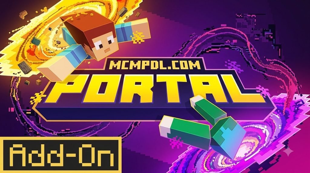 PORTAL Addon for Minecraft PE/Bedrock
