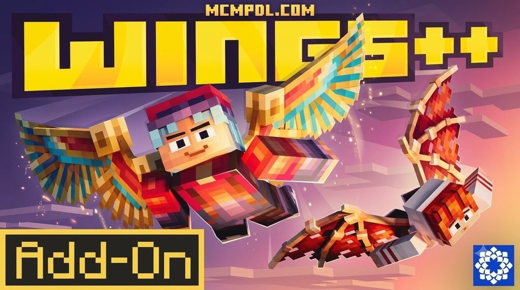 Wings++ Addon for Minecraft PE/Bedrock