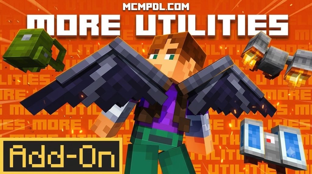 More Utilities 2.0 Addon for Minecraft PE/Bedrock