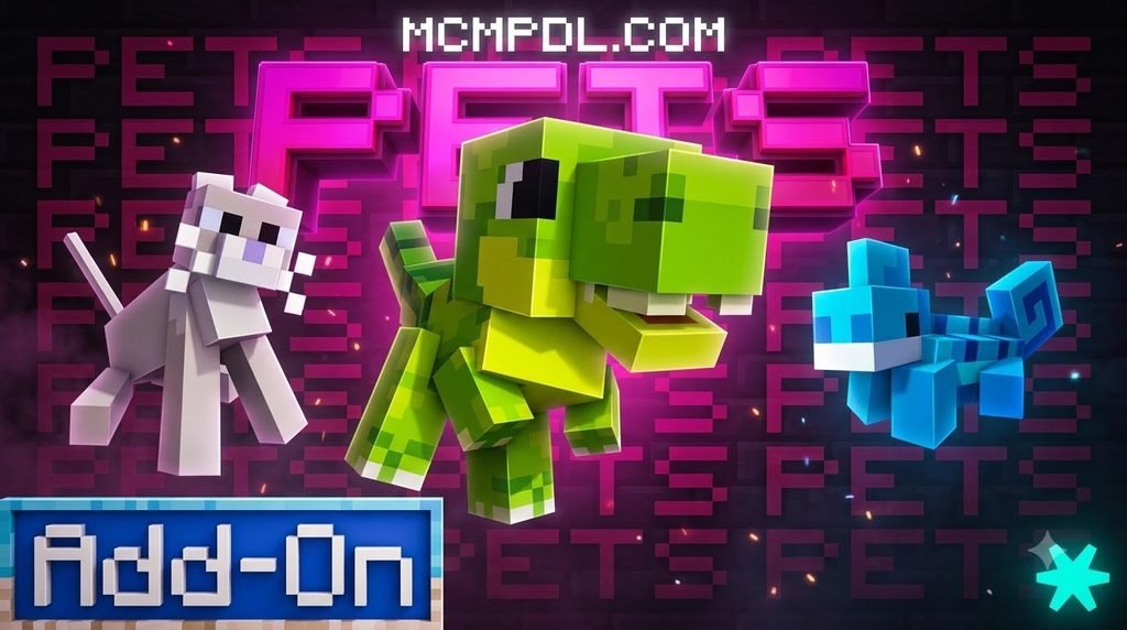 Spark Pets Addon (Premium) for Minecraft PE/Bedrock