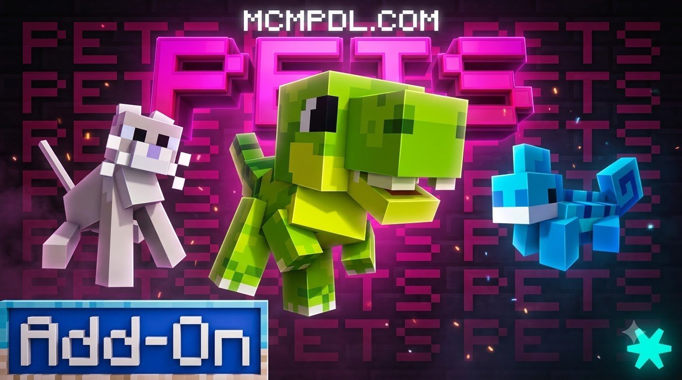 Spark Pets Addon (Premium) for Minecraft PE/Bedrock