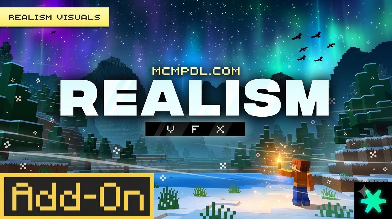Realism VFX Addon for Minecraft PE/Bedrock