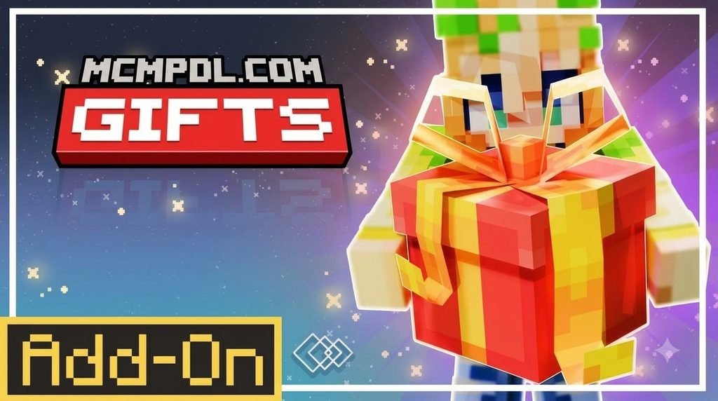 Gifts Addon for Minecraft PE/Bedrock