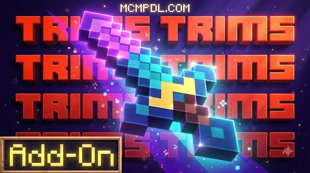 TRIMS Addon for Minecraft PE/Bedrock