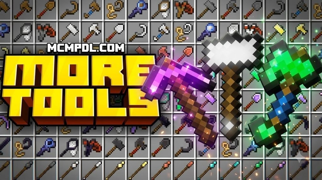 More Tools World for Minecraft PE/Bedrock