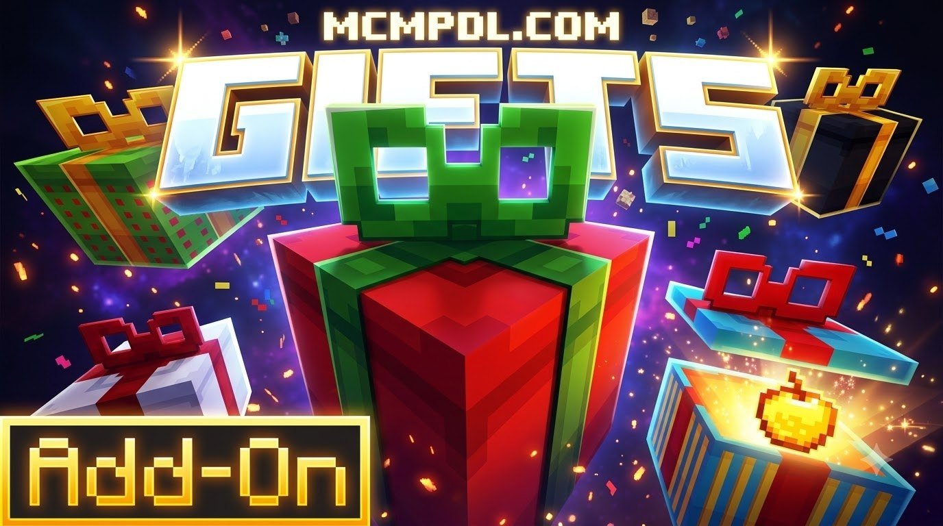 Gifts Addon for Minecraft PE/Bedrock
