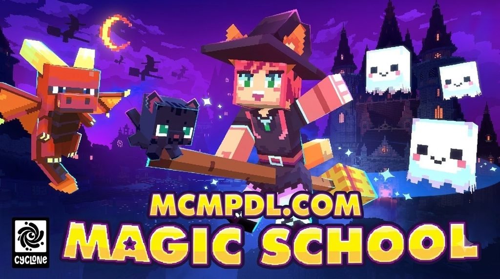 Magic School World for Minecraft PE/Bedrock
