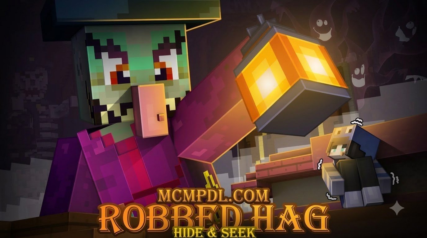 Robbed Hag Hide and Seek Classic World for Minecraft PE/Bedrock