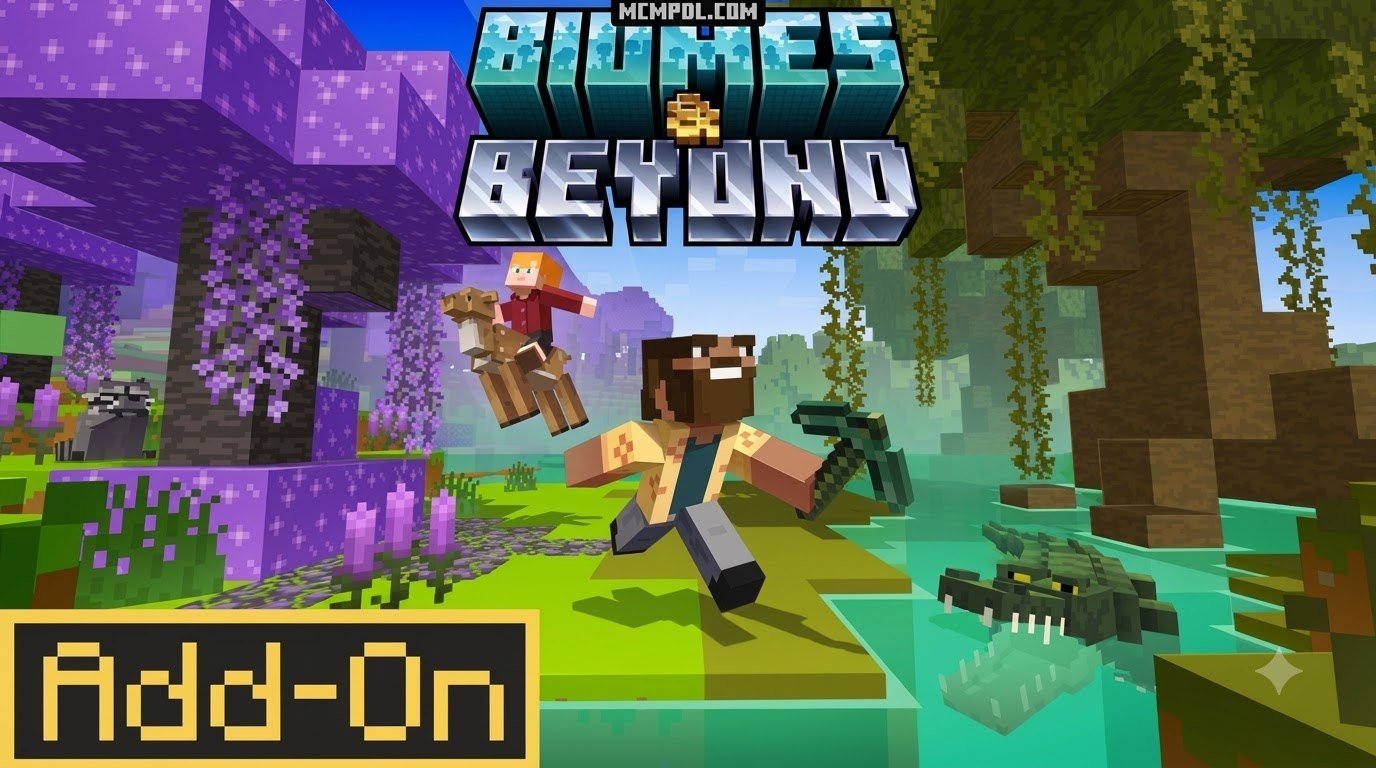Biomes and Beyond Addon for Minecraft PE/Bedrock
