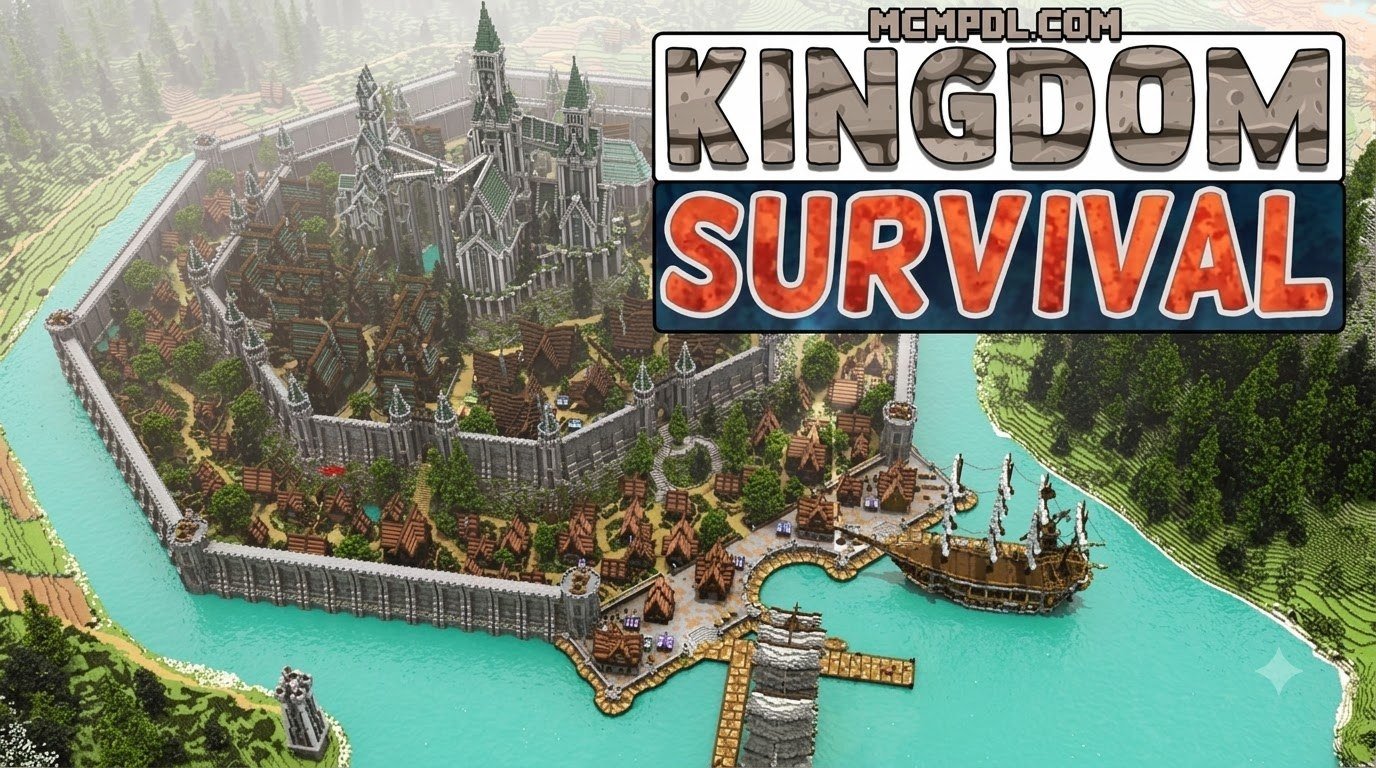 Kingdom Survival World for Minecraft PE/Bedrock