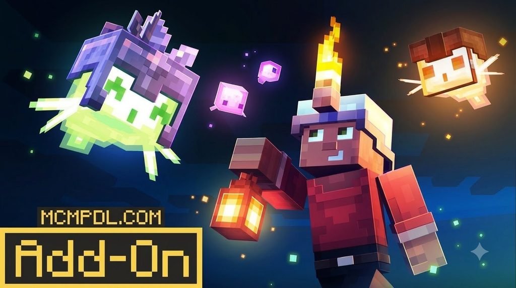 DYNAMIC LIGHT Addon for Minecraft PE/Bedrock