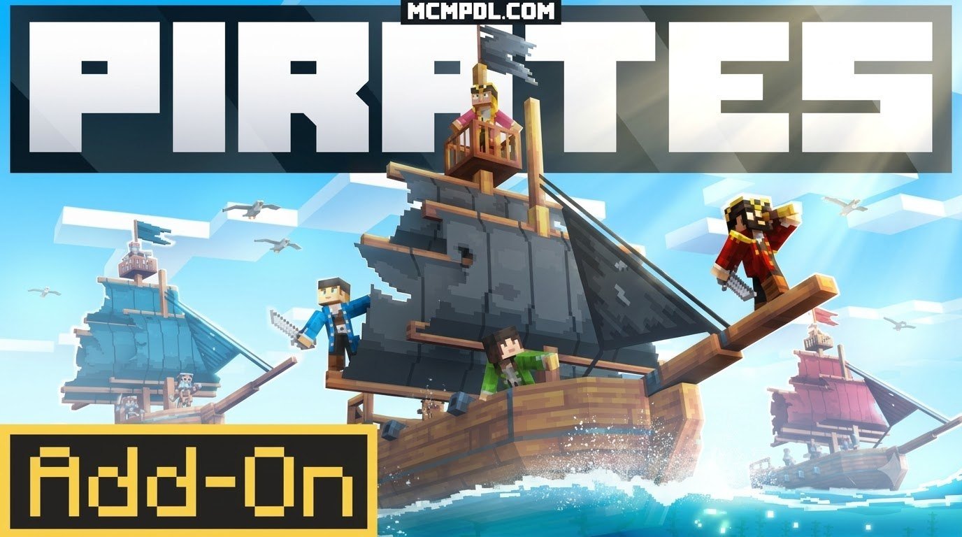 Pirates Addon for Minecraft PE/Bedrock