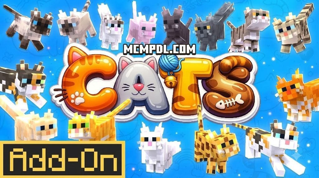 CATS Addon for Minecraft PE/Bedrock