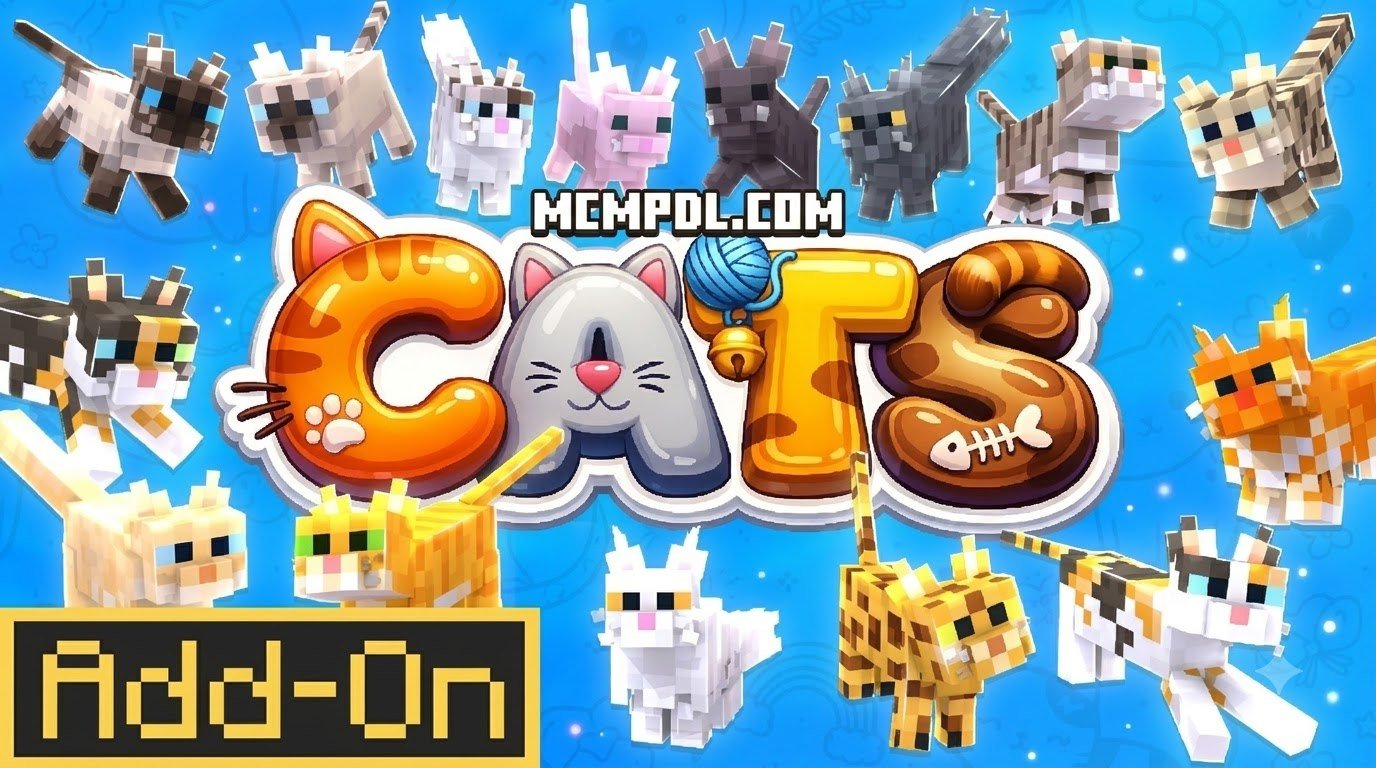 CATS Addon for Minecraft PE/Bedrock