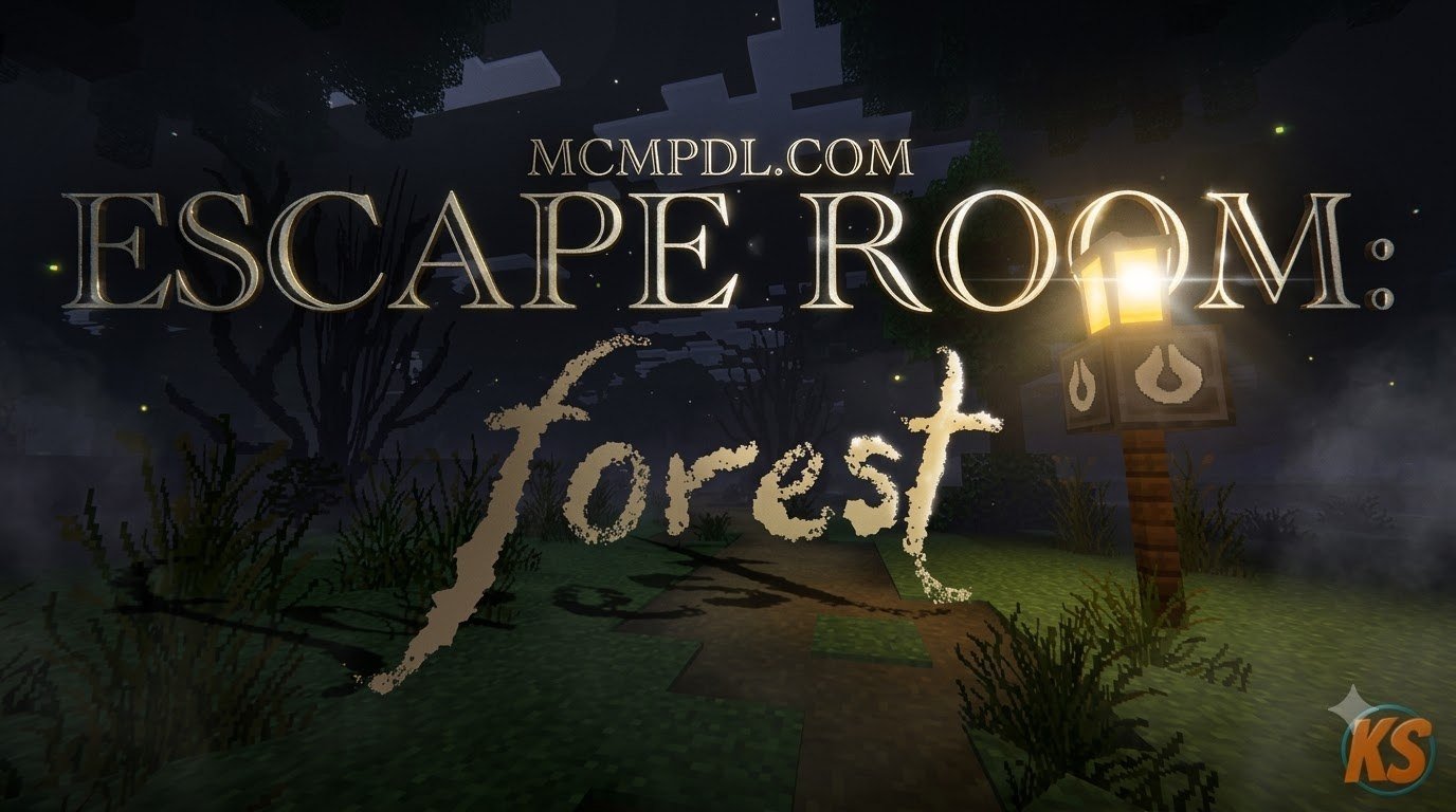 Escape Room Forest World for Minecraft PE/Bedrock